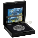 Cameroon 2023 2000 Francs Ukraine War - Snake Island Incident 2oz Silver Coin