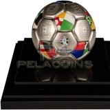 Solomon Islands 2024 10$ UEFA EURO SPHERICAL FOOTBALL 3oz Silver Coin