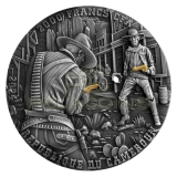 Cameroon 2024 2000 Francs Wild West - Cowboy Duel 2oz