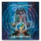 Cyberpunk Goddess Cassandra 2oz Ag 9999 Cast Bar