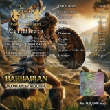 Niue Island 2024 5$ Woman Warrior V - Barbarian 2oz