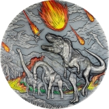 Palau 2024 10$ Dinosaur Extinction – Fury of Nature 2oz