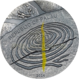 Palau 2024 10$ Chaco Culture Sun Dagger – Equinox & Solstice